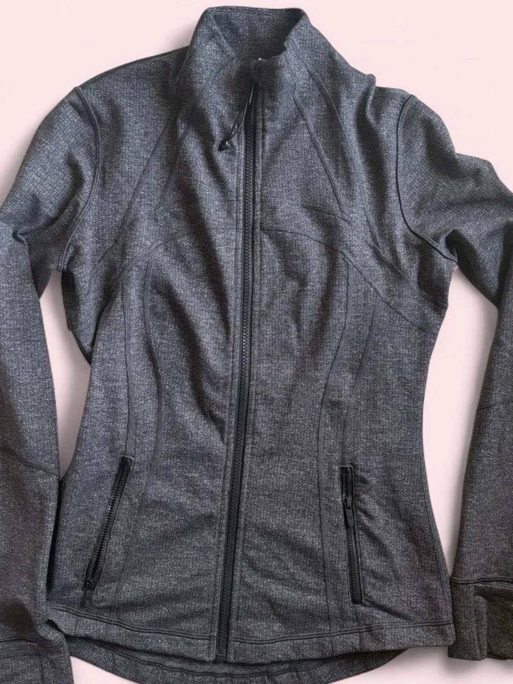 lululemon Charcoal Heather Define Jacket